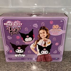 NIB Purse Pets Sanrio Hello Kitty & Friends Kuromi Interactive Pet Toy Crossbody